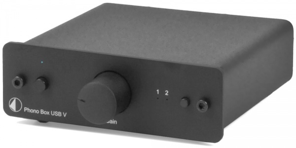 Pro-Ject Phono Box USB V Black по цене 24 826.37 ₽