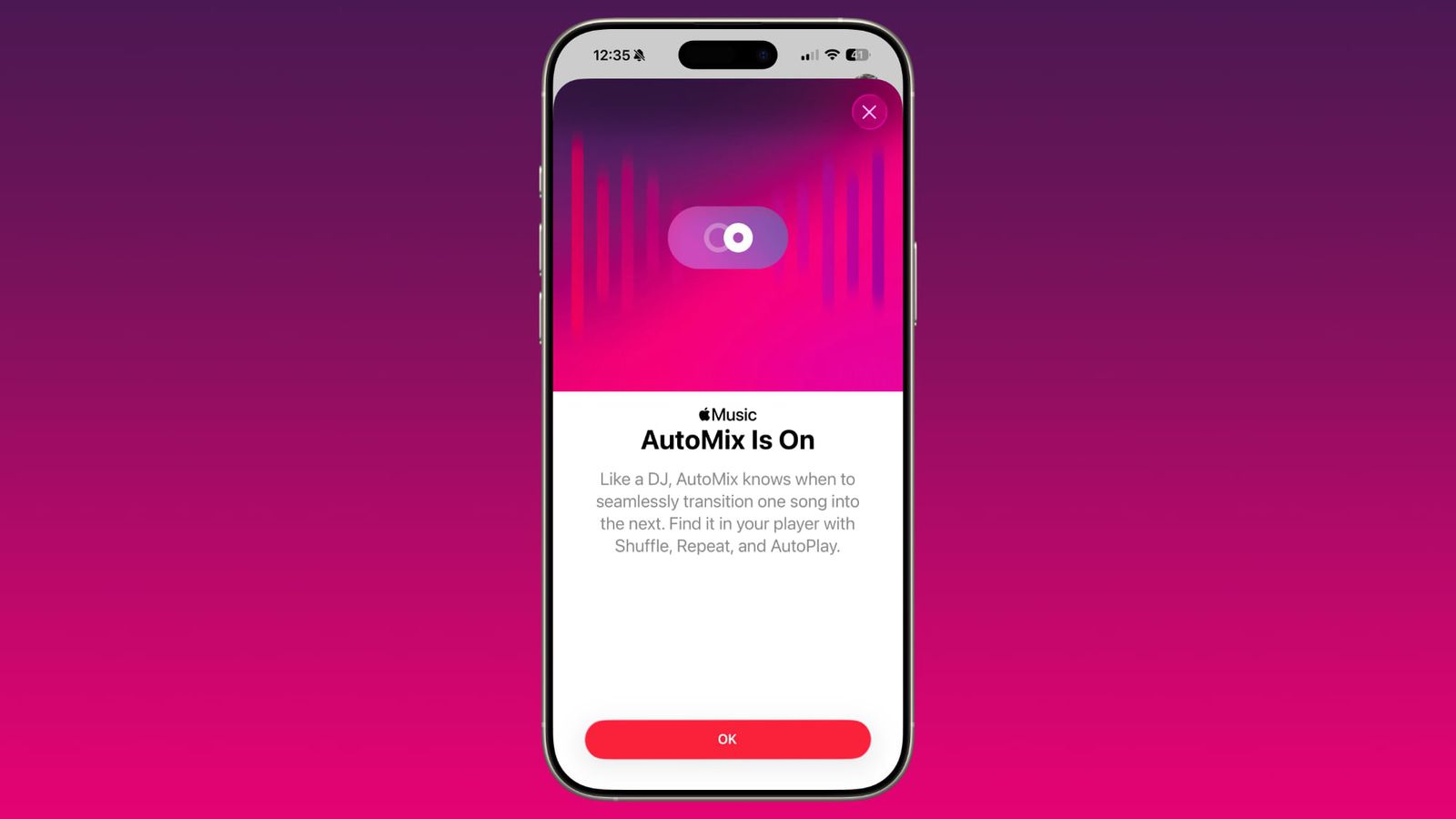 Apple Music AutoMix