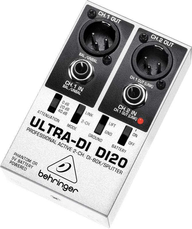 Behringer ULTRA-DI DI20 по цене 3 340 ₽