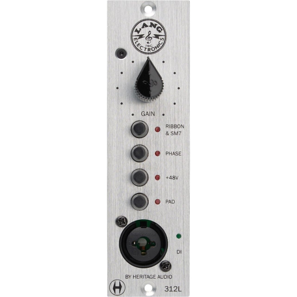 Heritage Audio LANG 312L 500 Series NY Style Preamp по цене 40 450 ₽