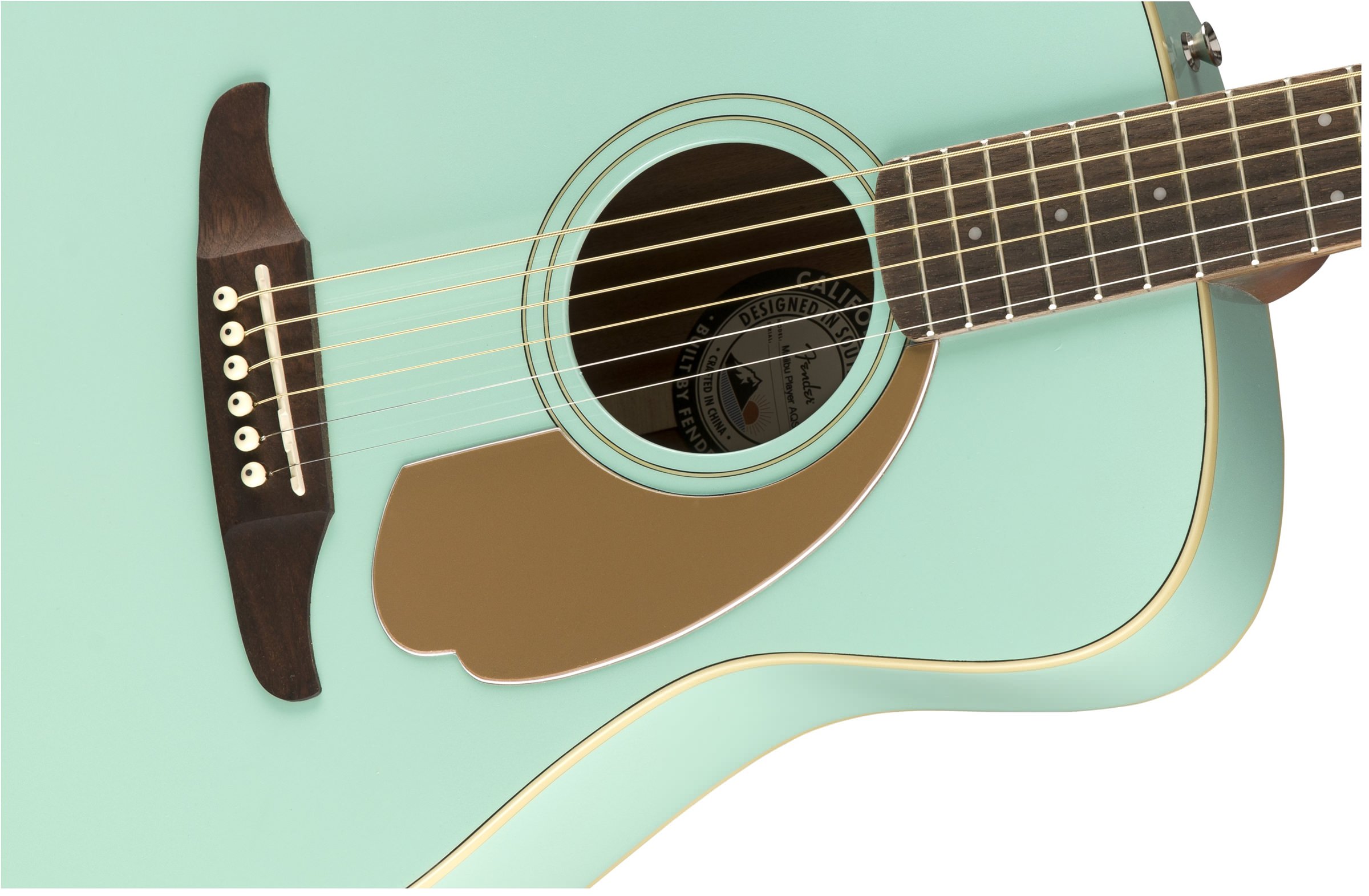 Fender Malibu Player Aqua Splash по цене 57 750 ₽