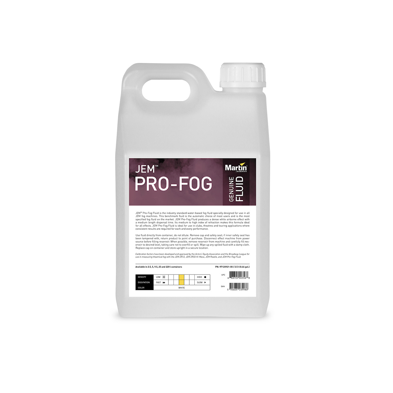 Martin JEM Pro-Fog 2,5L по цене 5 390 ₽