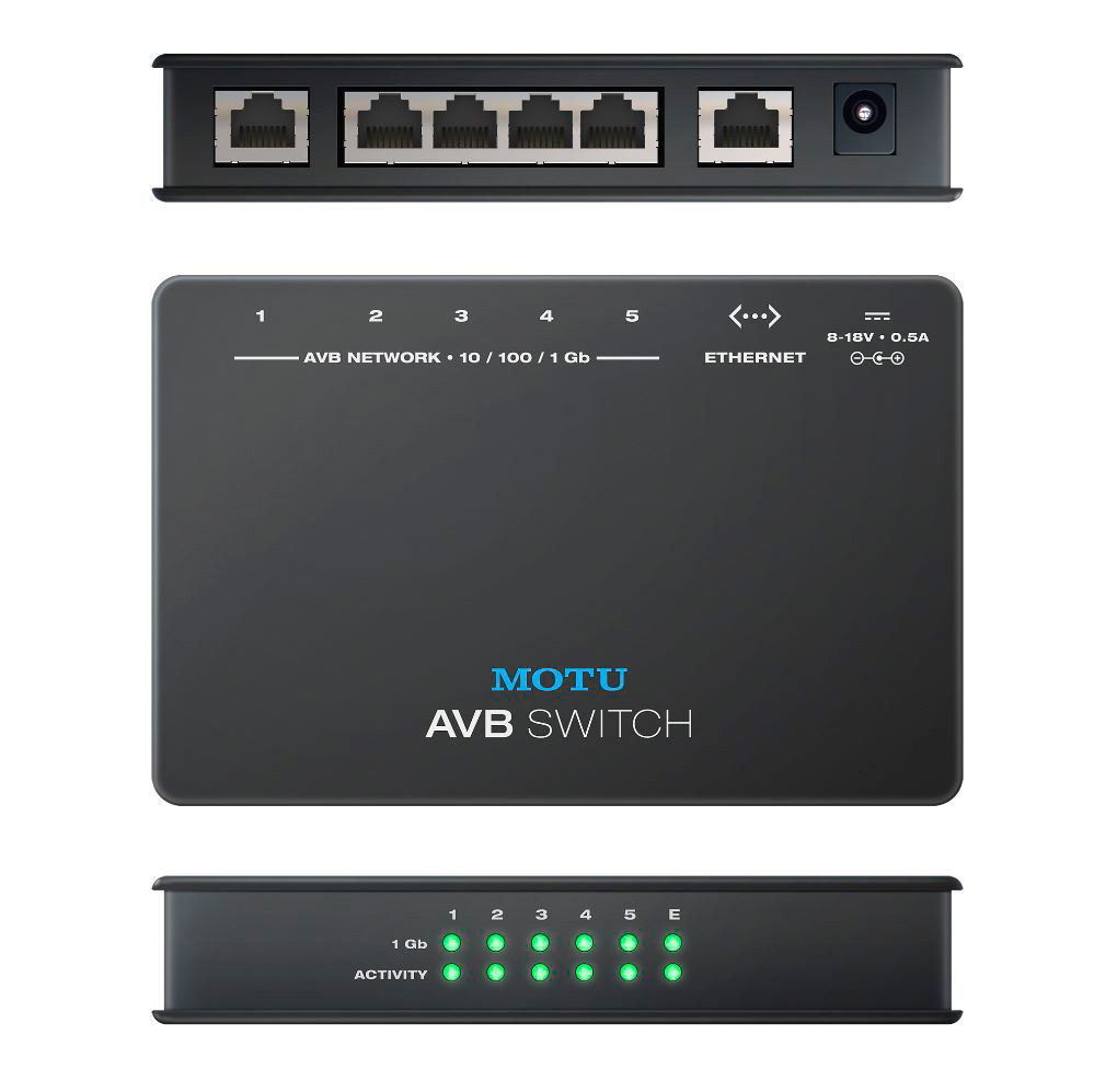 MOTU AVB Switch по цене 37 100 ₽