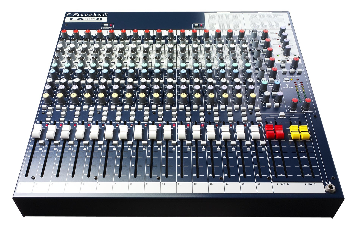 Soundcraft FX16ii по цене 173 988 ₽