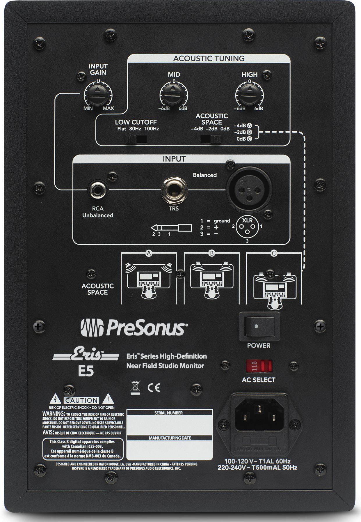 PreSonus ERIS E5 по цене 16 600 ₽