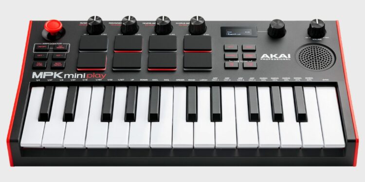 AKAI PRO MPK Mini Play MK3 по цене 17 141 ₽