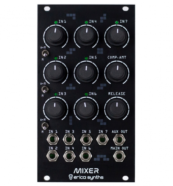 Erica Synths Drum Mixer по цене 19 150 ₽