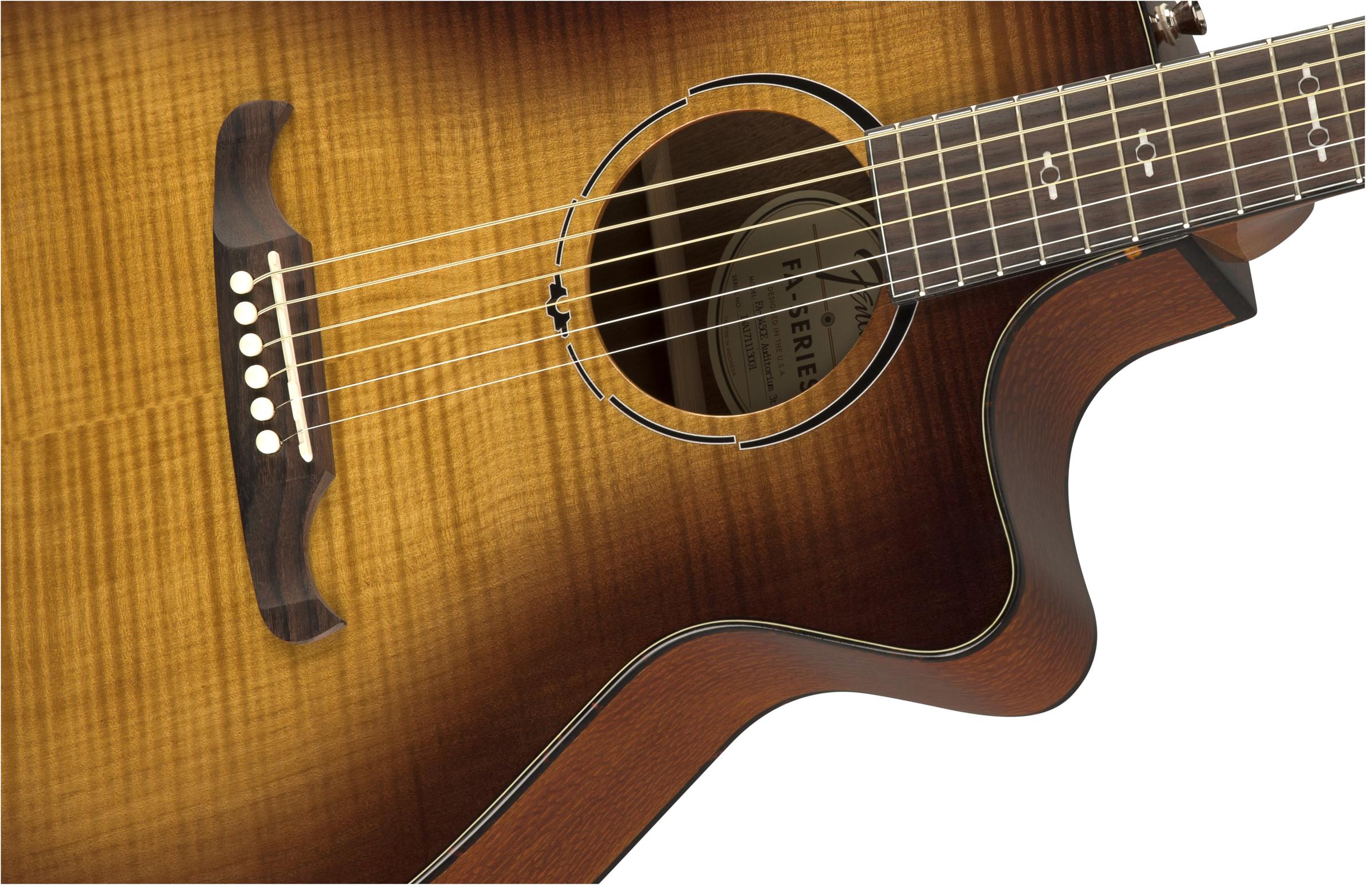 Fender FA-345CE Tea Burst по цене 68 000 ₽