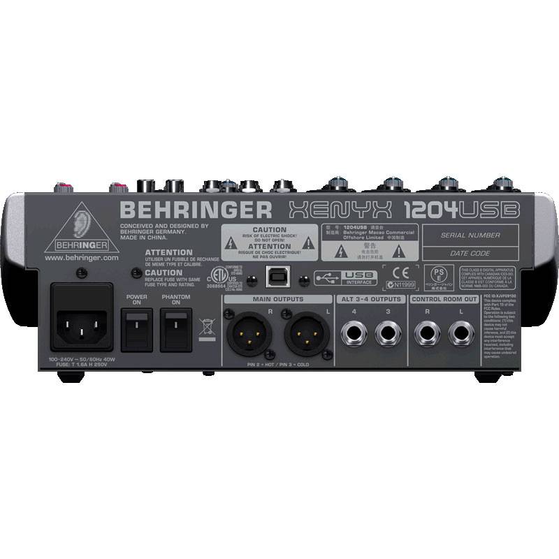 Behringer 1204USB по цене 19 966.50 ₽