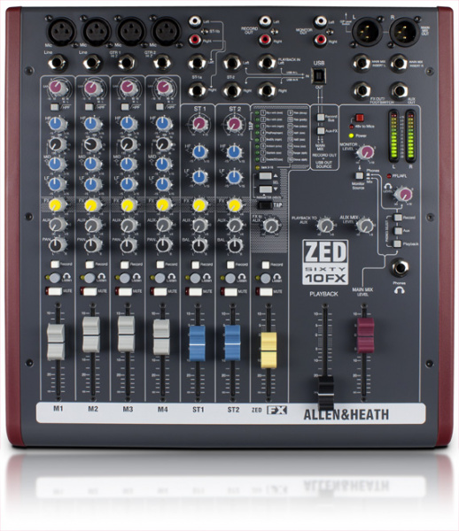 Allen & Heath ZED60-10FX по цене 49 224 ₽