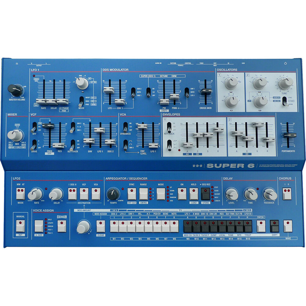 UDO Audio Super 6 Desktop Blue SE по цене 295 350 ₽