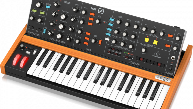 Behringer | Новый парафонический синтезатор Poly D