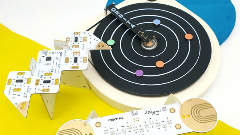 Playtronica | Совсем скоро выйдет Орбита — уникальный секвенсор, преобразующий цвет в музыку