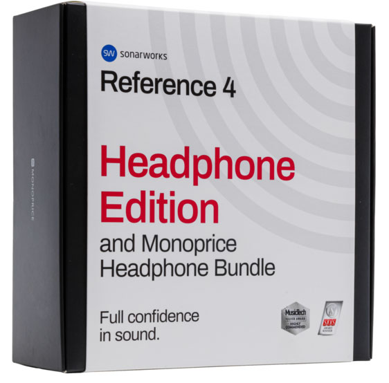 Sonarworks Reference 4 Headphone Edition Monoprice Bundle (boxed) по цене 10 580 ₽
