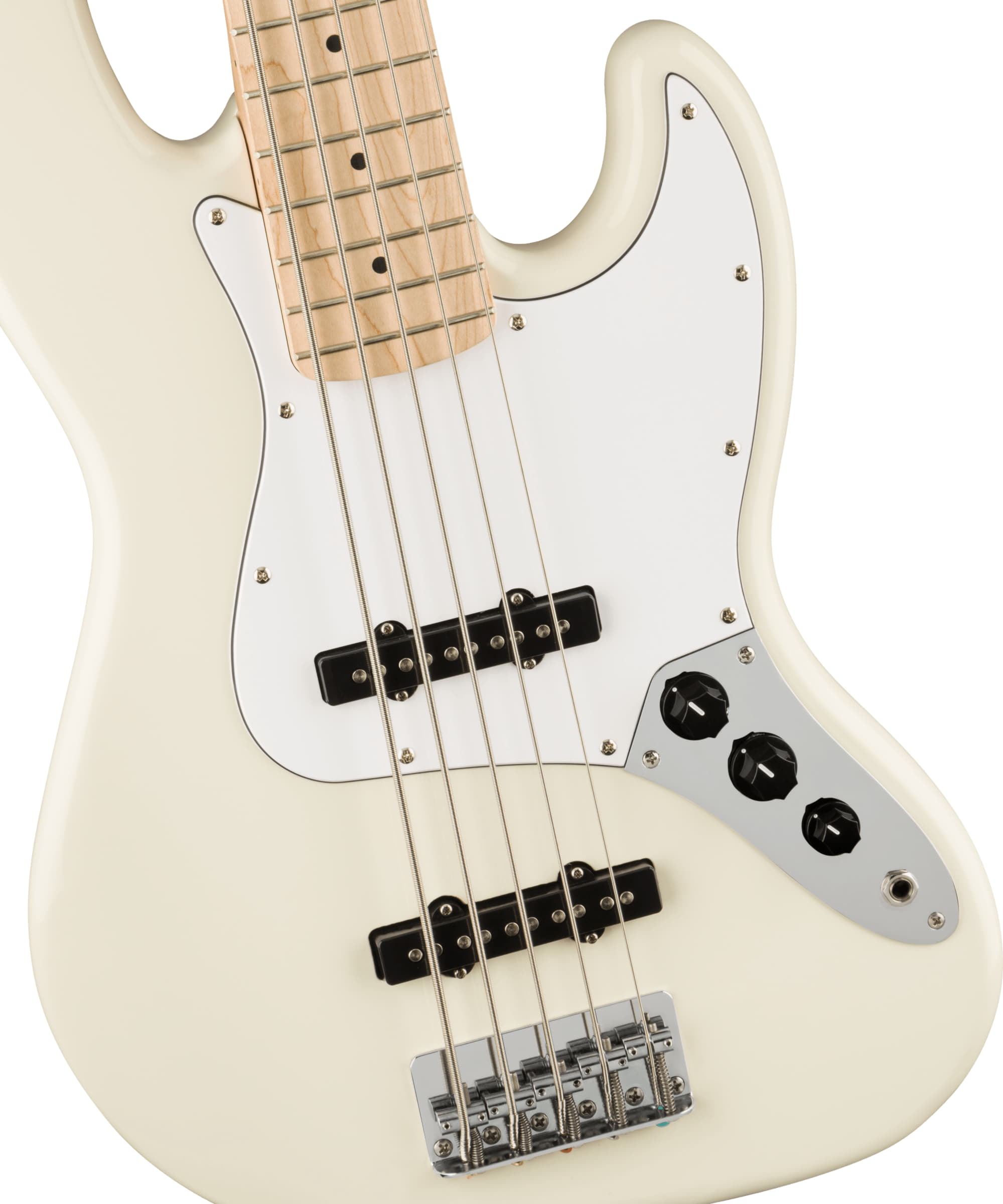 Fender Squier Affinity 2021 Jazz Bass V MN Olympic White по цене 55 000 ₽