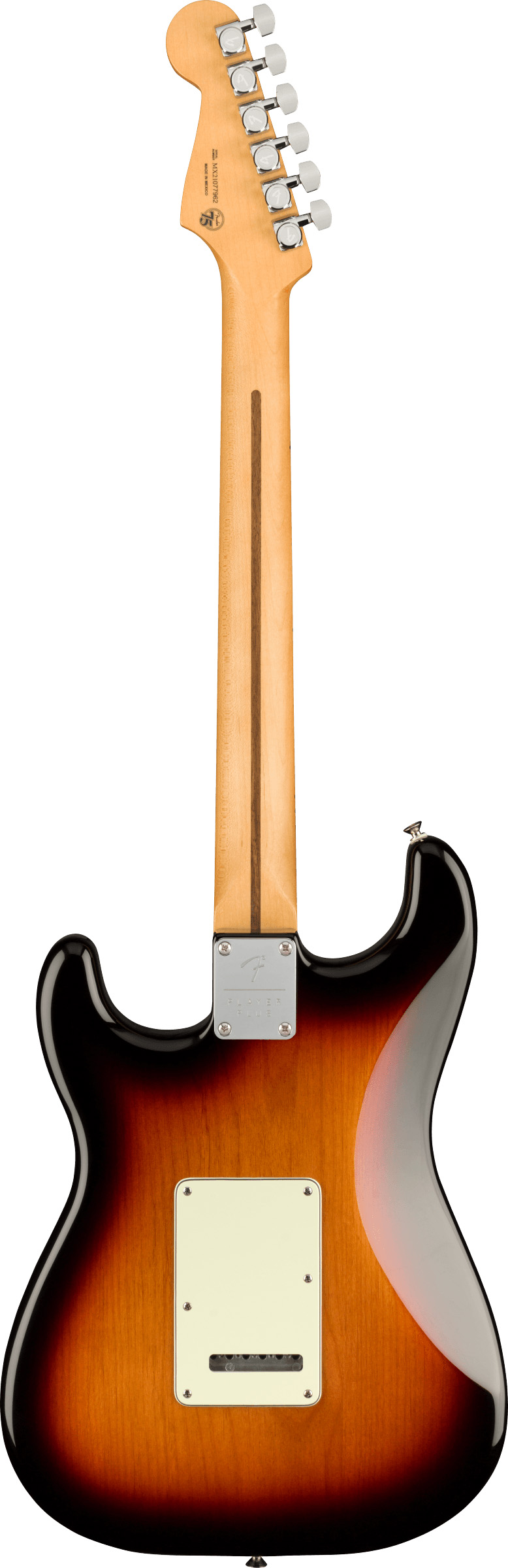 Fender Player Plus Strat HSS MN 3-Tone Sunburst по цене 151 800 ₽