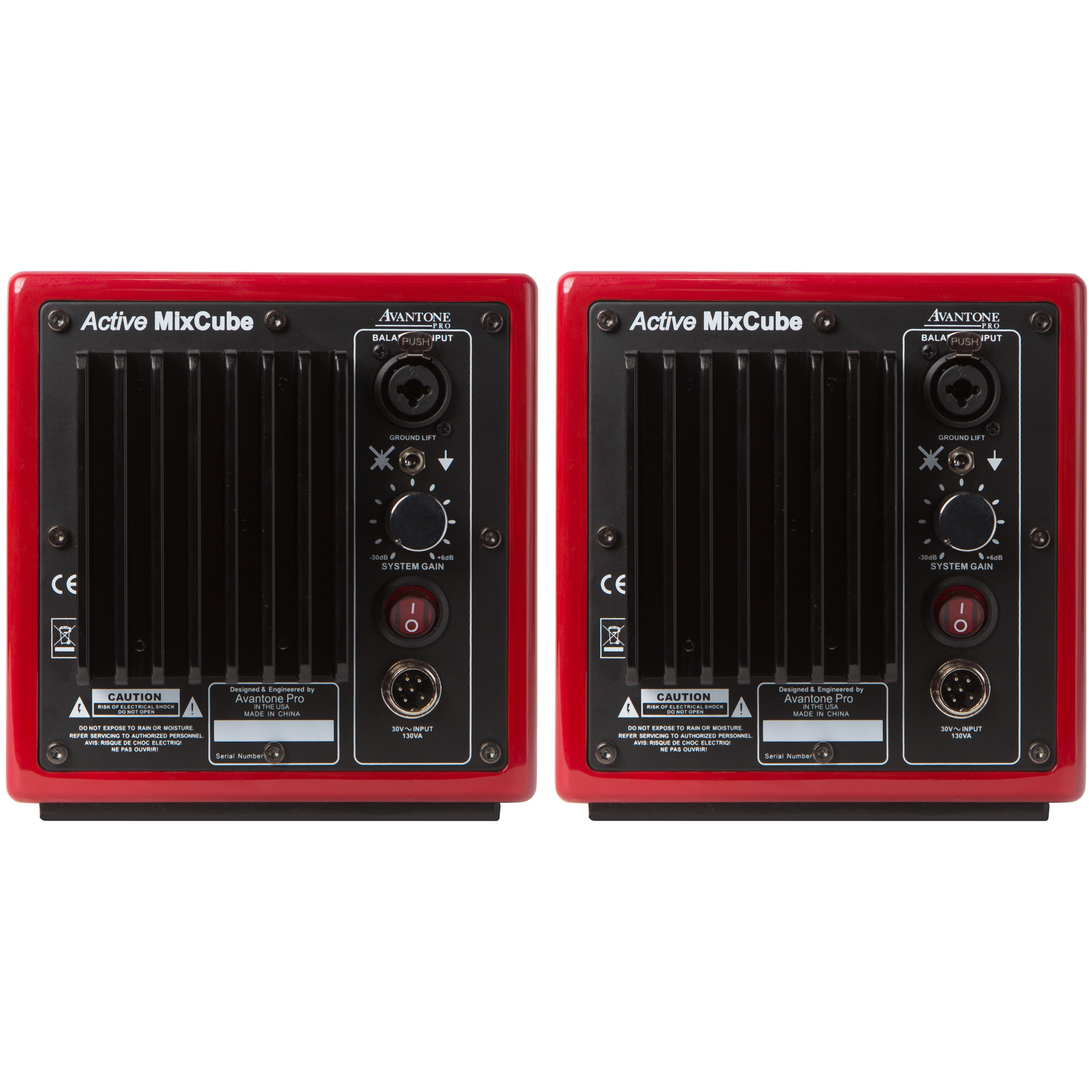 Avantone Pro MixCube Active Monitor Pair Red по цене 85 400 ₽