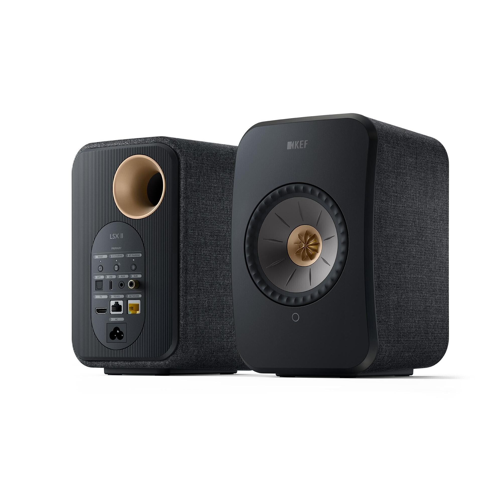 Kef LSX 2 Carbon Black по цене 156 250 ₽