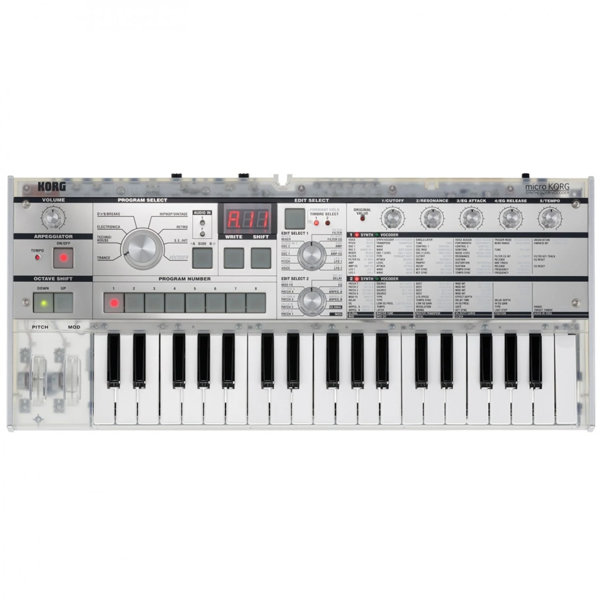 Korg MicroKorg Crystal по цене 66 000 ₽