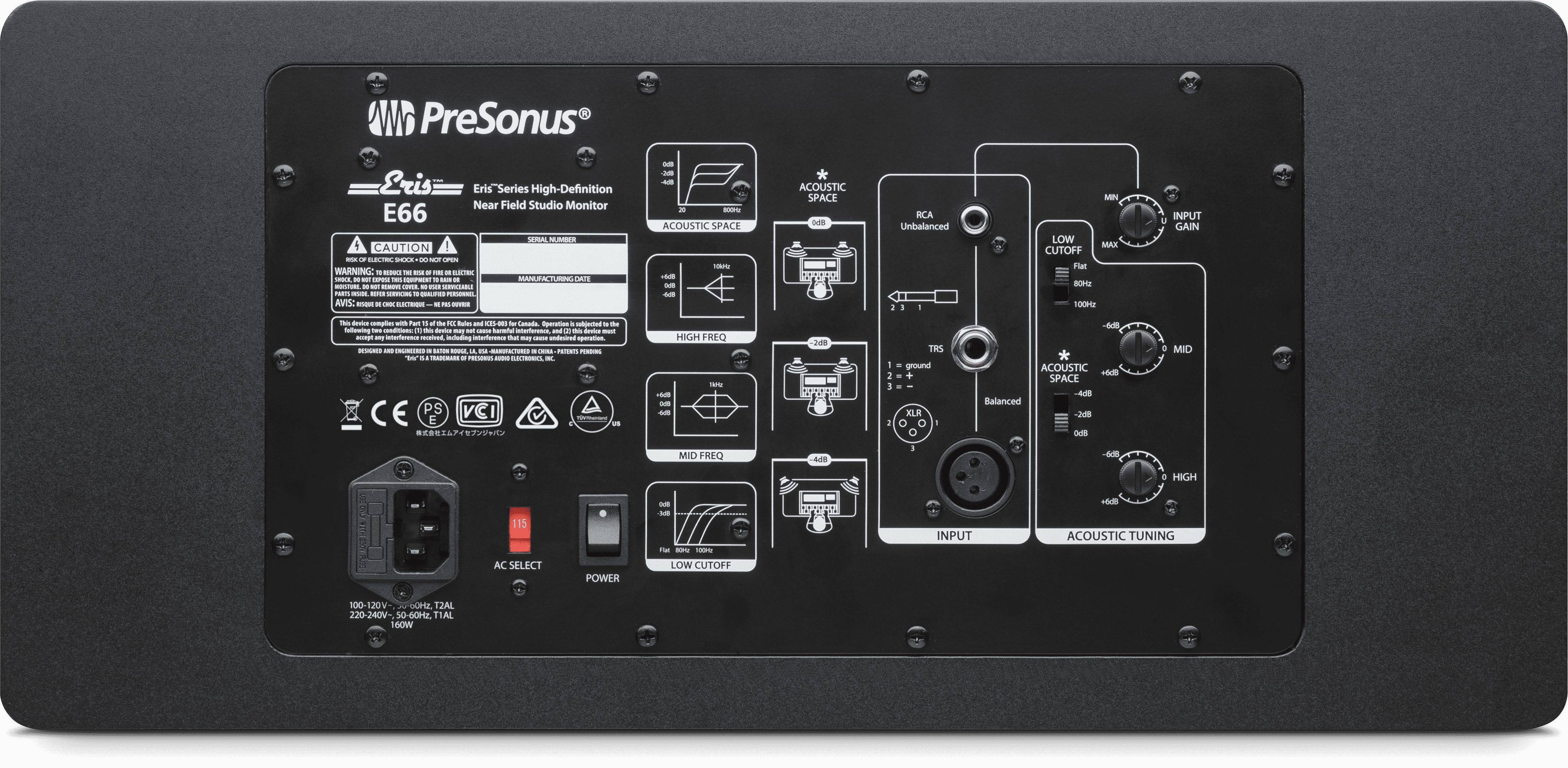 PreSonus Eris E66 по цене 36 650 ₽