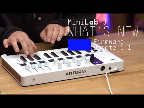 Arturia MiniLAB 3 Alpine White по цене 12 600 ₽