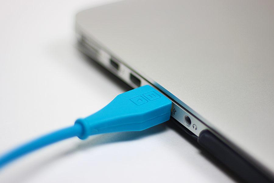 DJTT Chroma Cables USB Blue (Угловой) по цене 2 310 ₽