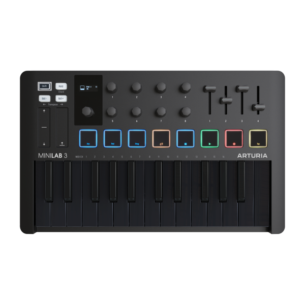 Arturia MiniLAB 3 Deep Black по цене 12 340 ₽