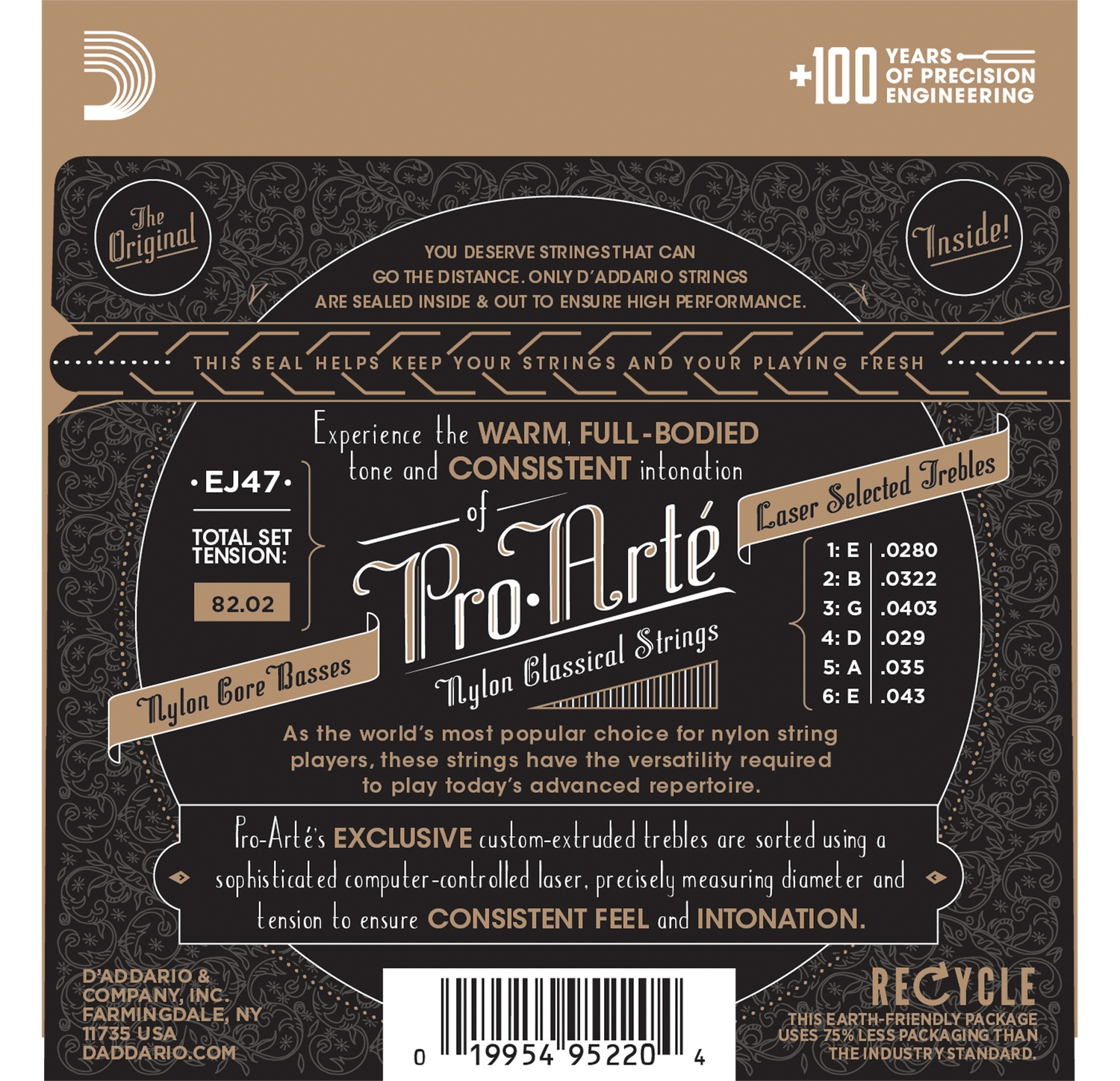 D'Addario EJ47 по цене 1 830 ₽