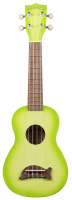 Kala MK-SD/GRNBURST Makala Soprano Dolphin Green Apple Burst