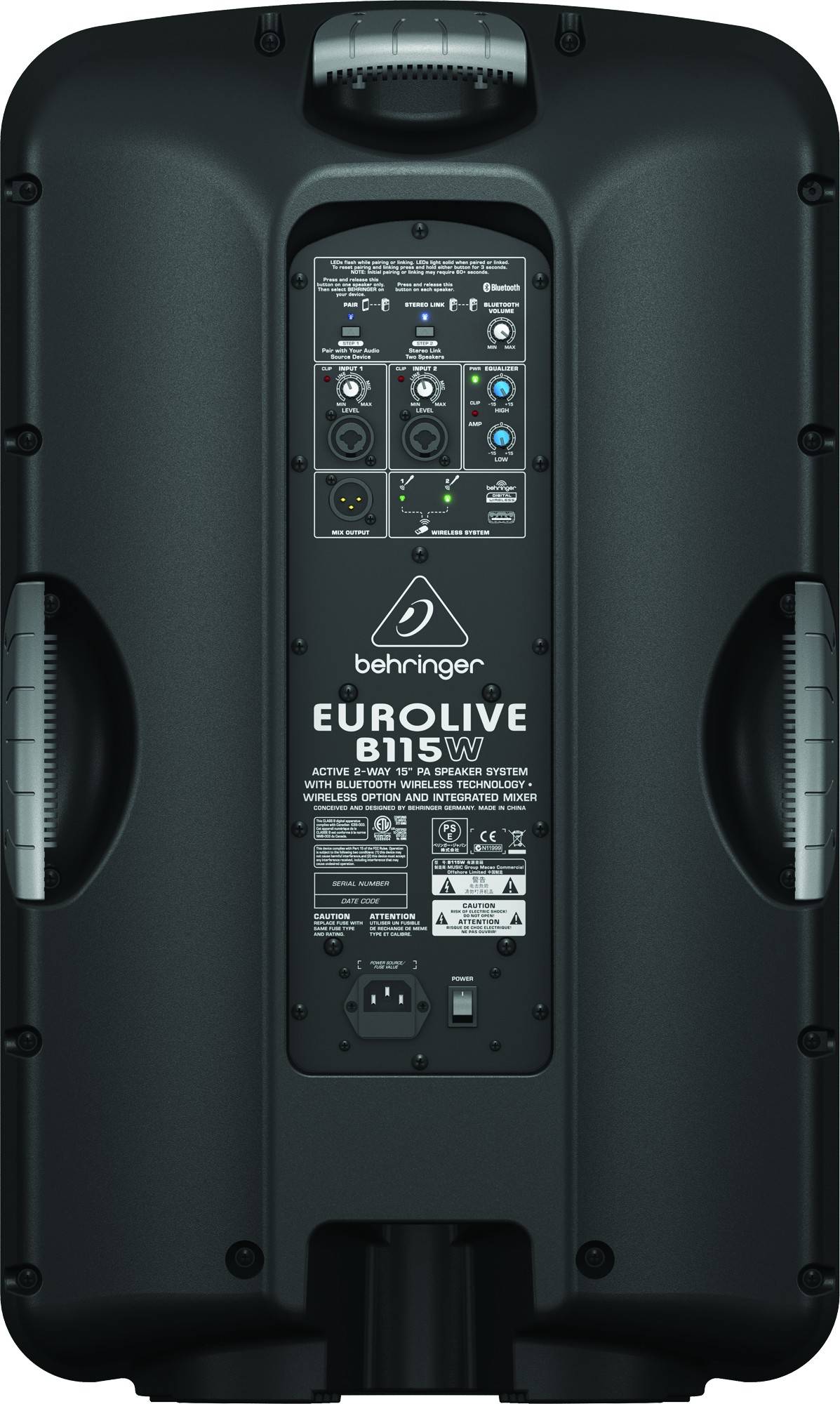 Behringer Eurolive B115W по цене 49 990.00 ₽