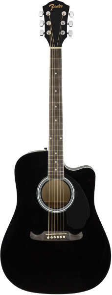 Fender FA-125CE Black по цене 30 030 ₽