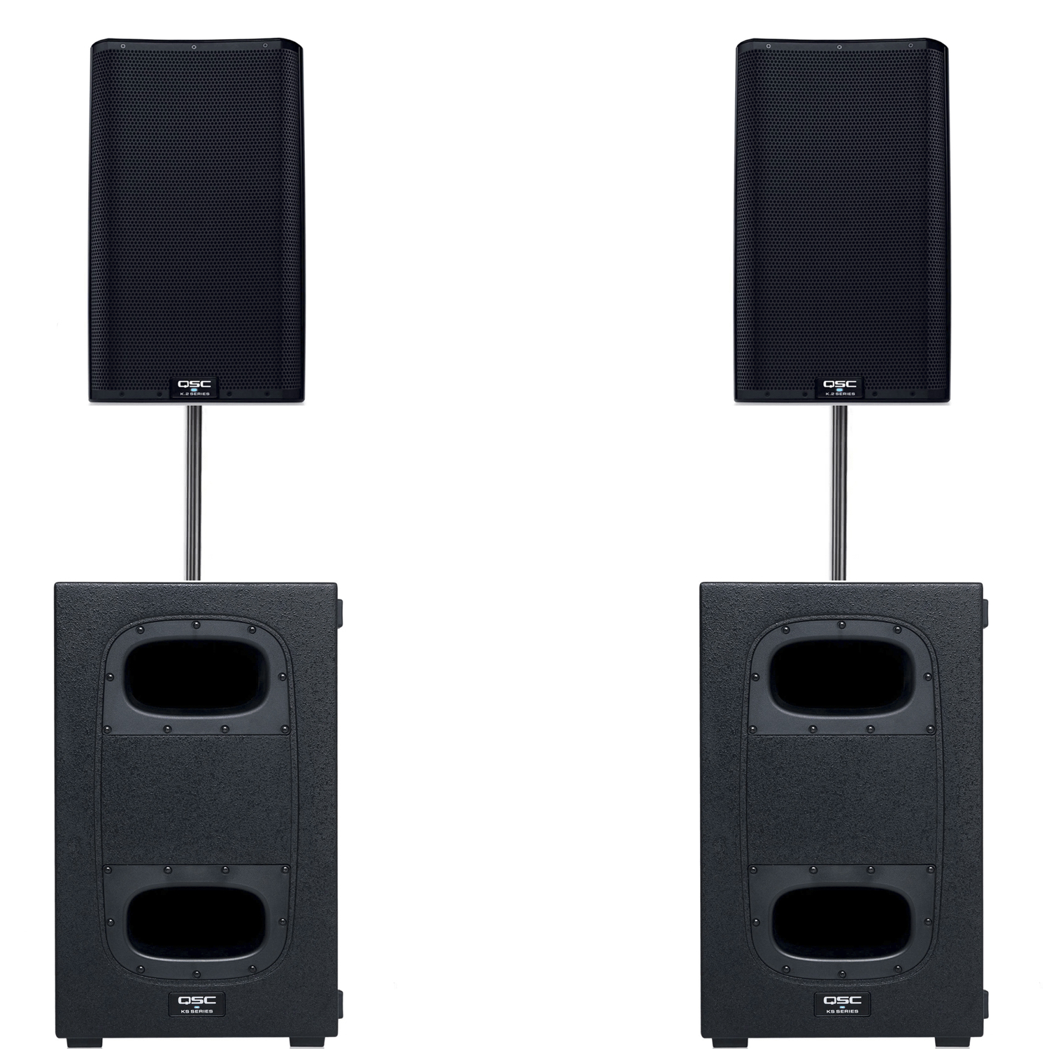 2 х QSC K12.2 + 2 х QSC KS112 + QSC TouchMix-8 в подарок по цене 579 600 ₽