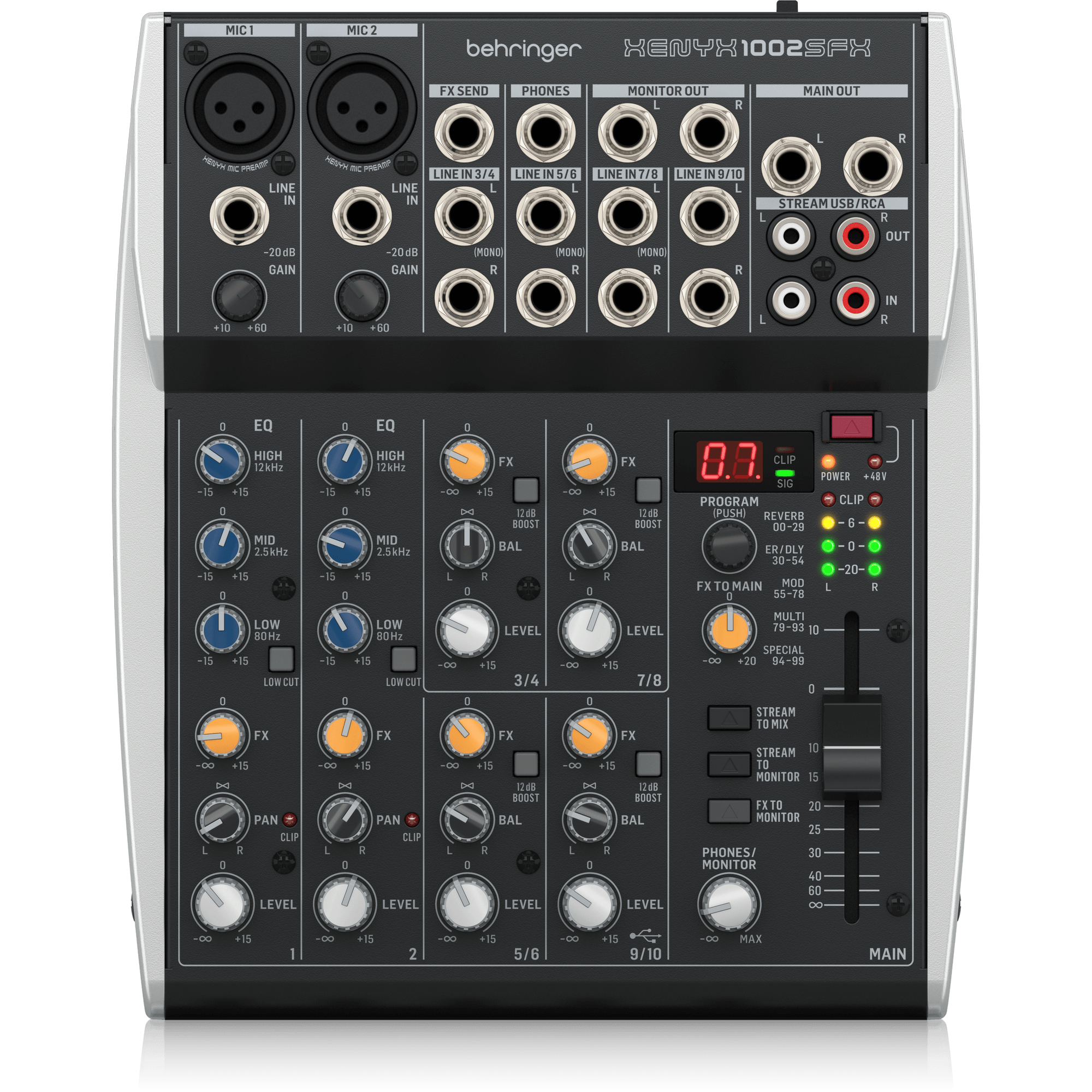 Behringer Xenyx 1002SFX по цене 15 390 ₽