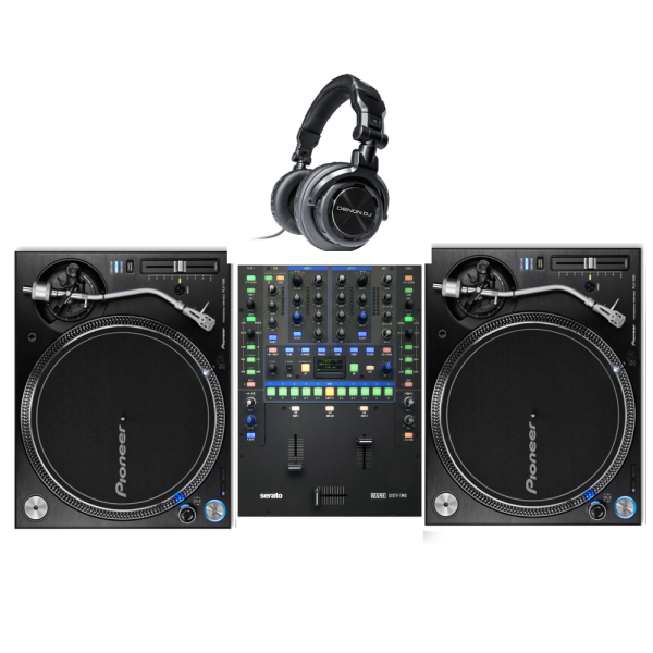 Комплект Pioneer PLX-1000 х2 + Denon DJ HP1100 + Rane Sixty-Two по цене 335 790 ₽