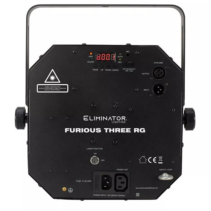 ADJ Furious Three RG по цене 22&nbsp;660 ₽