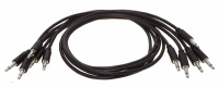 Erica Synths Eurorack Patch Cables 90cm, 5 Pcs Black по цене 1 180 ₽