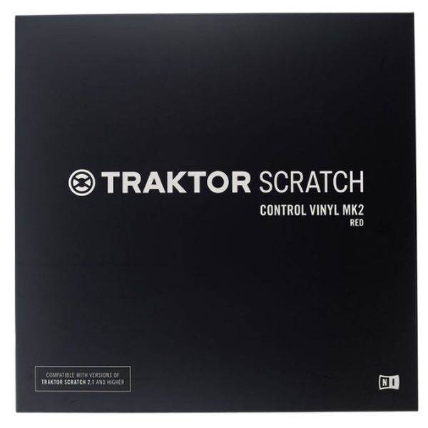 Native Instruments Traktor Scratch Pro Control Vinyl Red Mk2 по цене 3 990 ₽