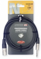 STAGG NAC3PSXMR Кабель Stereo Jack/XLR M