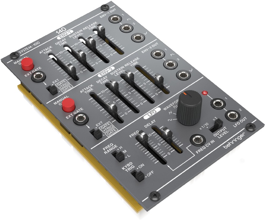 Behringer SYSTEM 100 140 DUAL ENVELOPE/LFO по цене 10 600 ₽