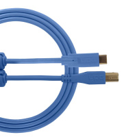 UDG Ultimate Audio Cable USB 2.0 C-B Light Blue Straight 1.5m