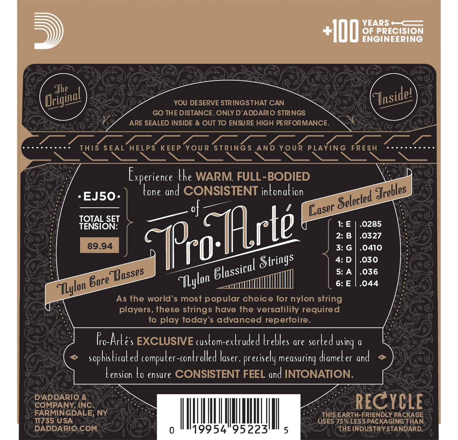 D'Addario EJ50 по цене 2 490 ₽