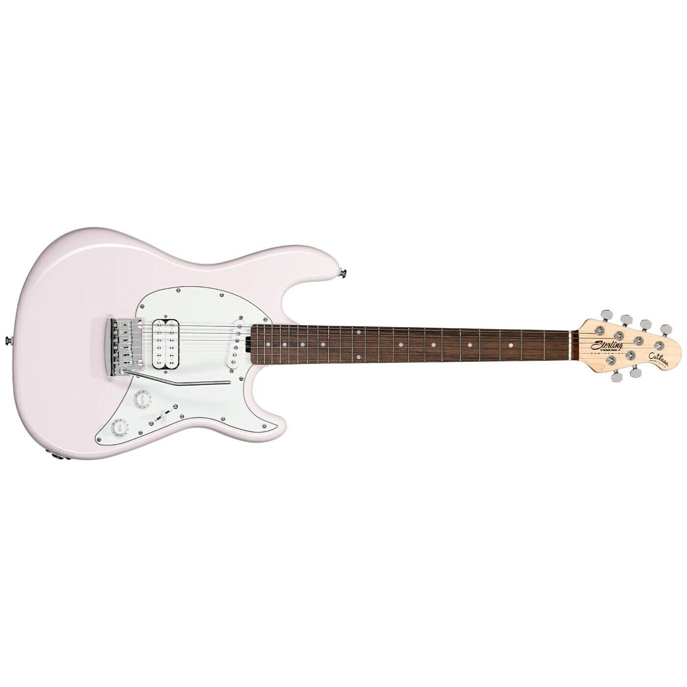 Sterling By Music Man Cutlass Short Scale CT30SSHS Shell Pink по цене 50 100 ₽