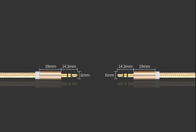 AFDJ Кабель Stereo Jack 3.5 - Stereo Jack 3.5, 1 м, черный по цене 250 ₽