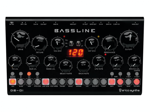 Erica Synths Desktop Bassline DB-01 по цене 71 500 ₽