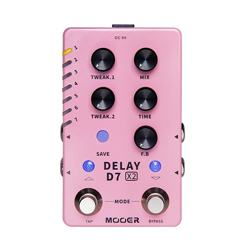 Mooer D7 Delay X2