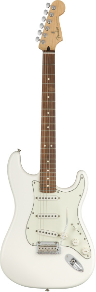 Fender Player Stratocaster PF Polar White по цене 113 300 ₽