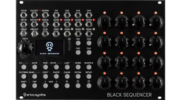 Erica Synths Black Sequencer по цене 60 240 ₽