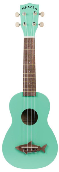 Kala MK-SS/GRN Makala Shark Soprano Ukulele Surf Green по цене 5 940 ₽