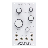 Modor Eurorack Comb Filter