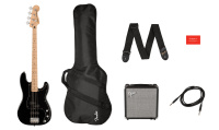 Fender Squier Affinity 2021 Precision Bass PJ Pack MN BLK по цене 57 200 ₽